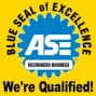 ASE Blue Seal Certified ASE Blue Seal Logo