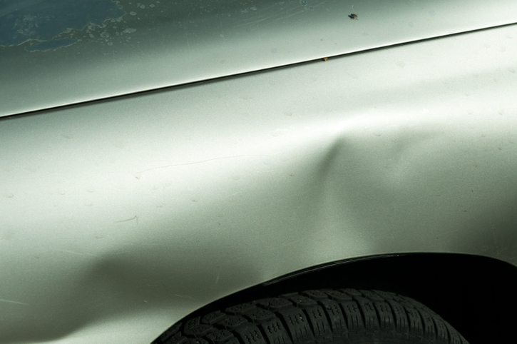Paintless Dent Repair Brea Dented Fender