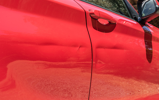 Paintless Dent Repair Placentia Dented Fender